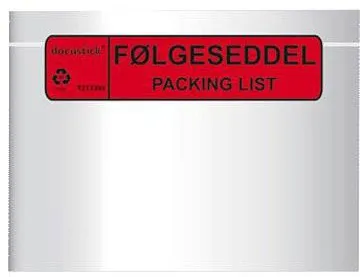 Docustick Standard lähetekuori painatuksella C5 225 mm x 165 mm