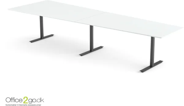 Inline Media -neuvottelupöytä - 12 henkilöä - 360 cm.